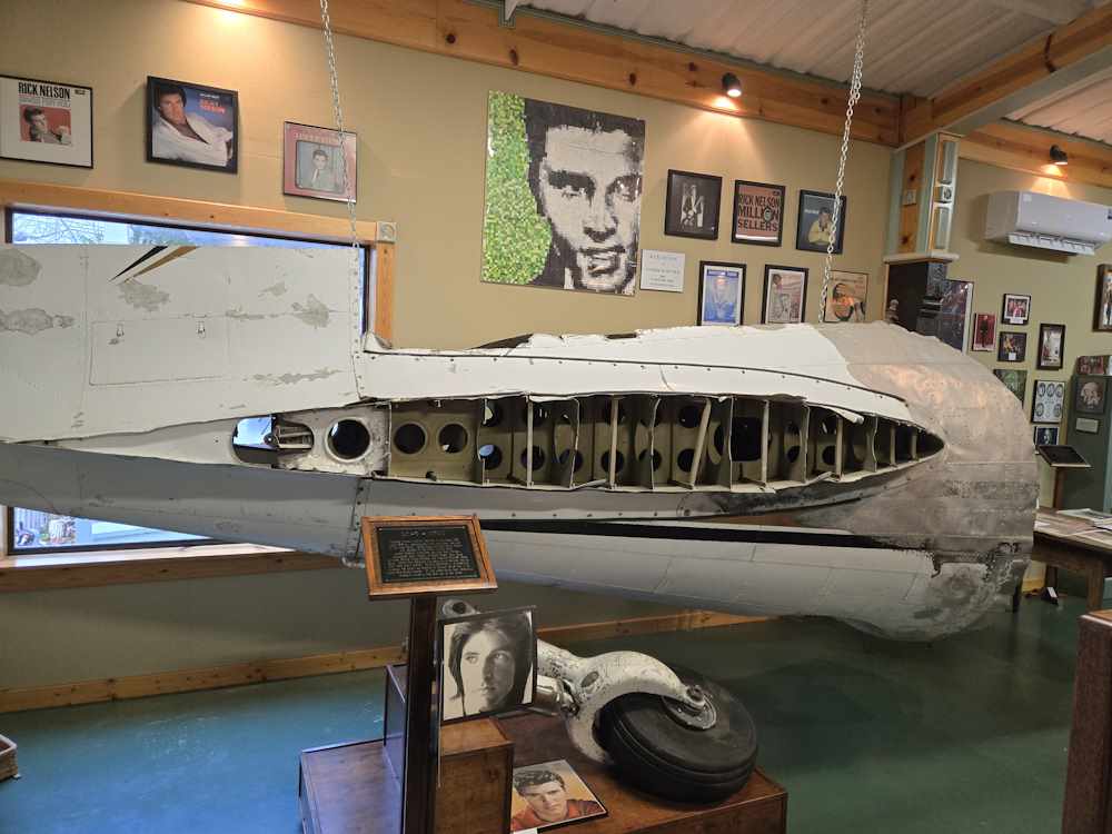 Ricky Nelson plane artifacts