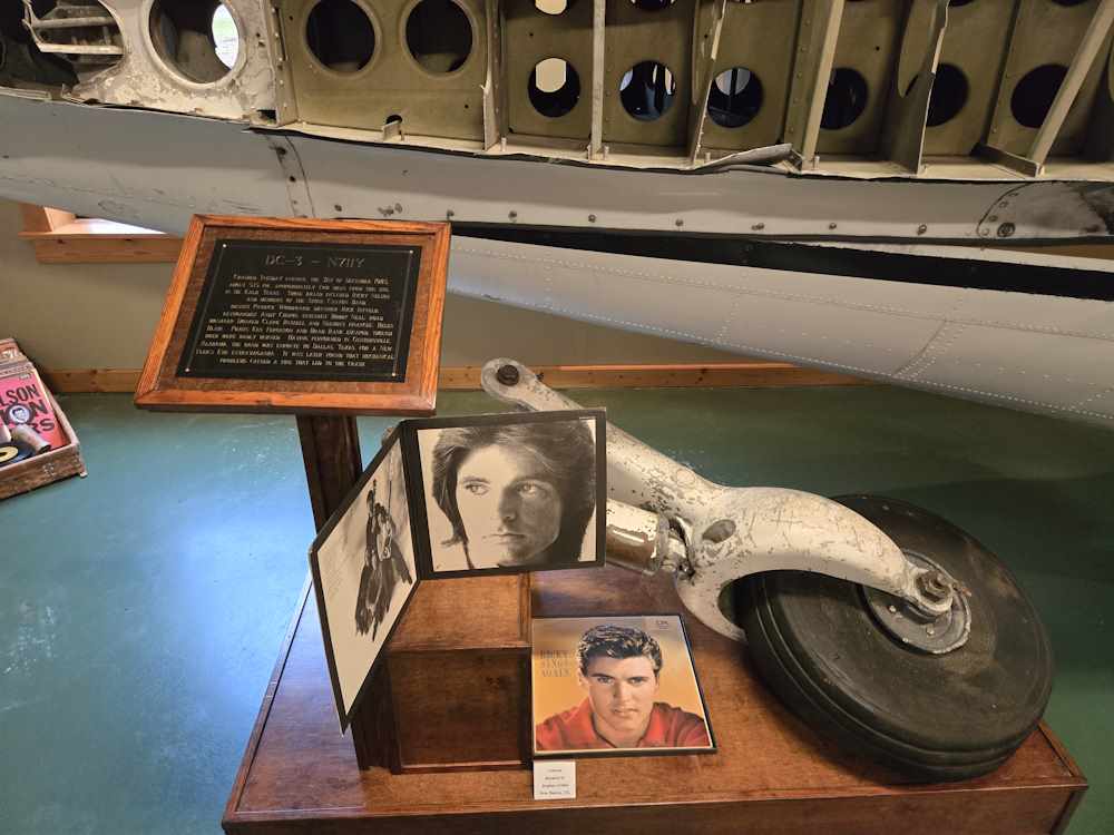 Ricky Nelson plane artifacts