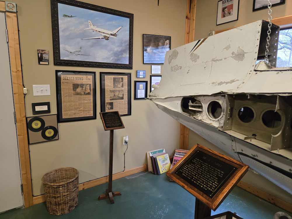 Ricky Nelson plane artifacts