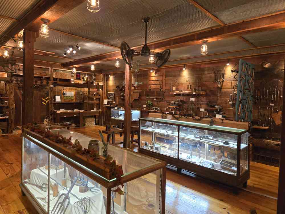 Matteson Farms Commissary Building Displays