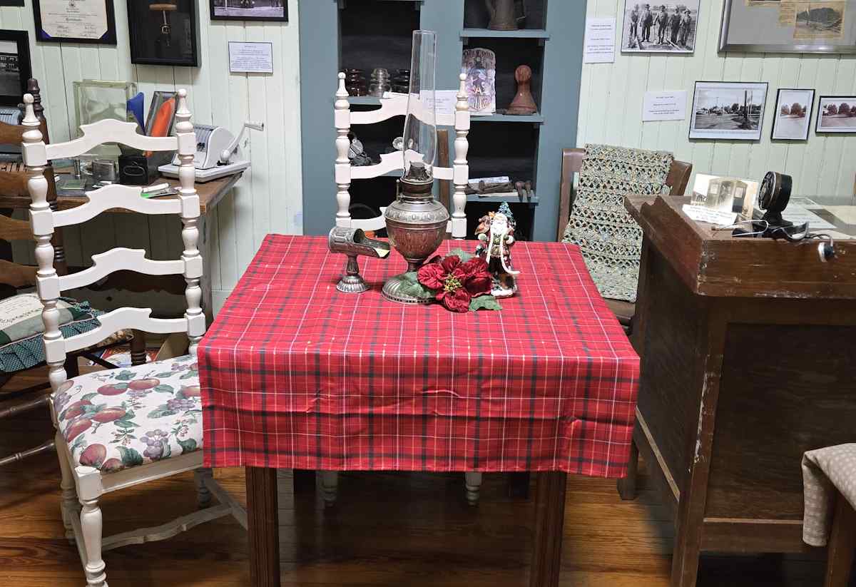 Inside the Williams House Museum Christmas Decorations