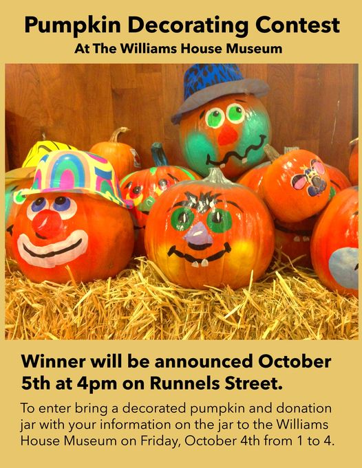 Pumpkin Decorating Contest